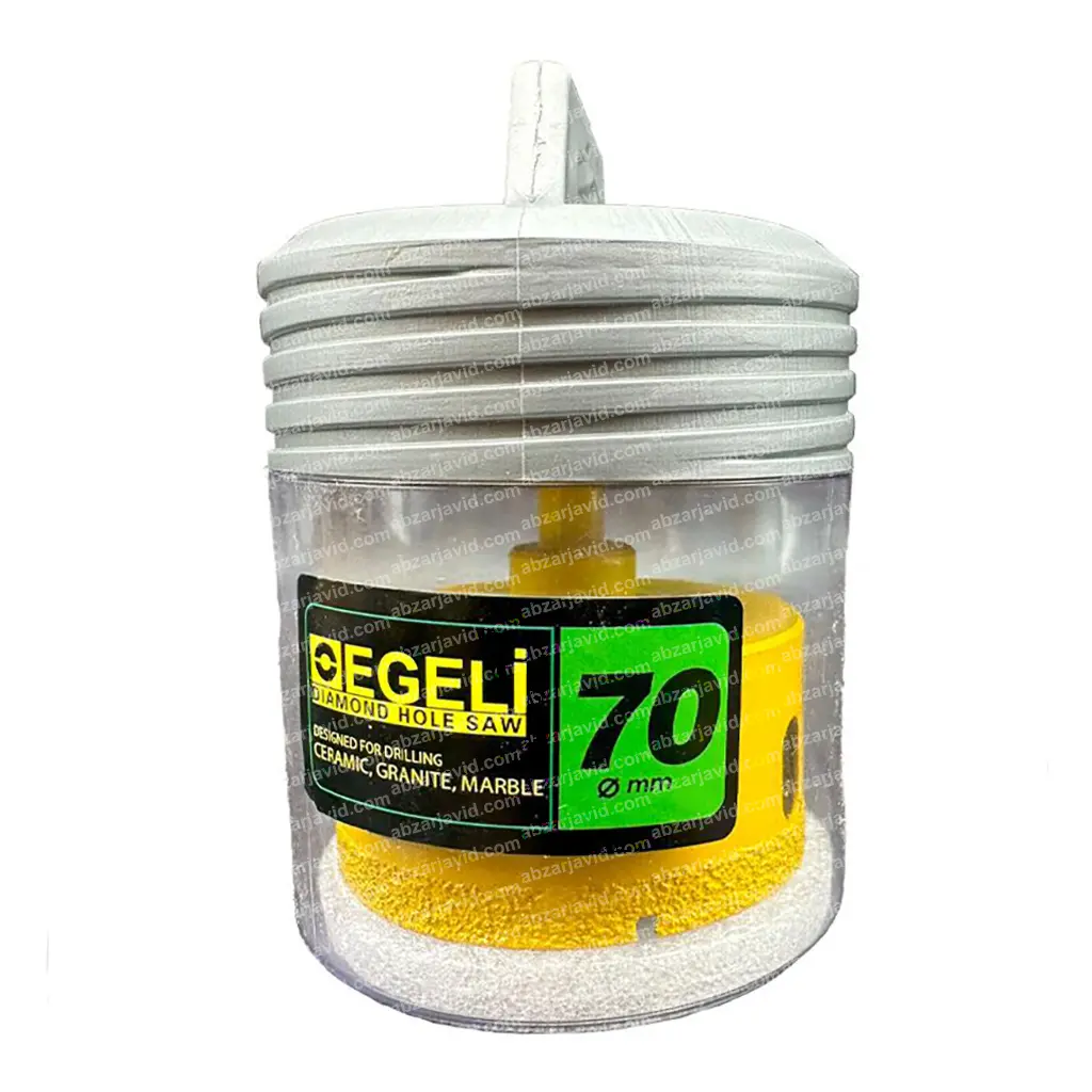 گردبر سنگ و سرامیک پرسلان سایز 70 زرد اگلی (EGELI)